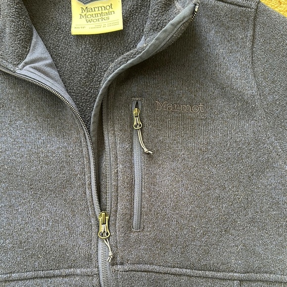 Marmot Navy Blue Women's Fleece - Picture 3 of 4